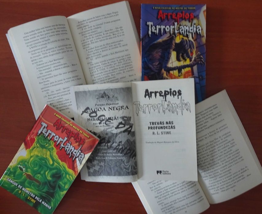 Arrepios Terrorlândia de R. L. Stine