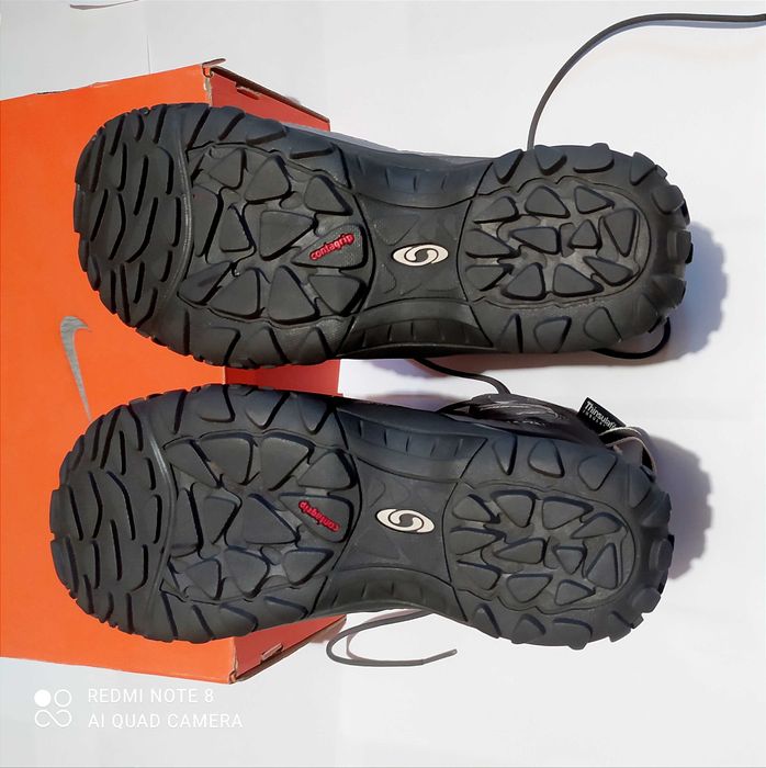 Трекинговые термо ботинки Salomon  wateproof (р 37,5)