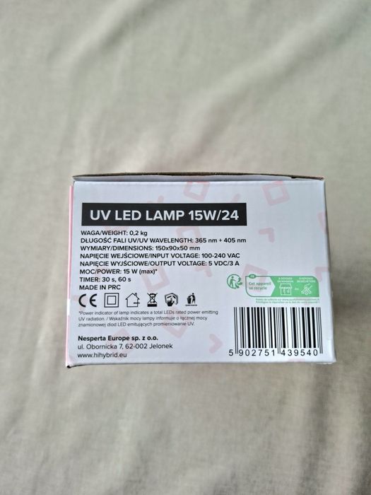 Lampa UV do paznokci