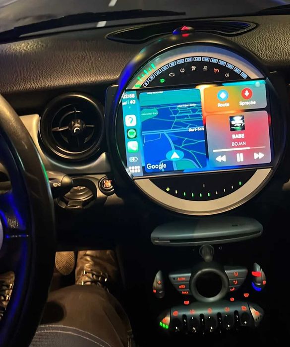 (NOVO) Rádio 2DIN 9" • MINI Cooper • (2006 a 2015) • Android [4+64GB]