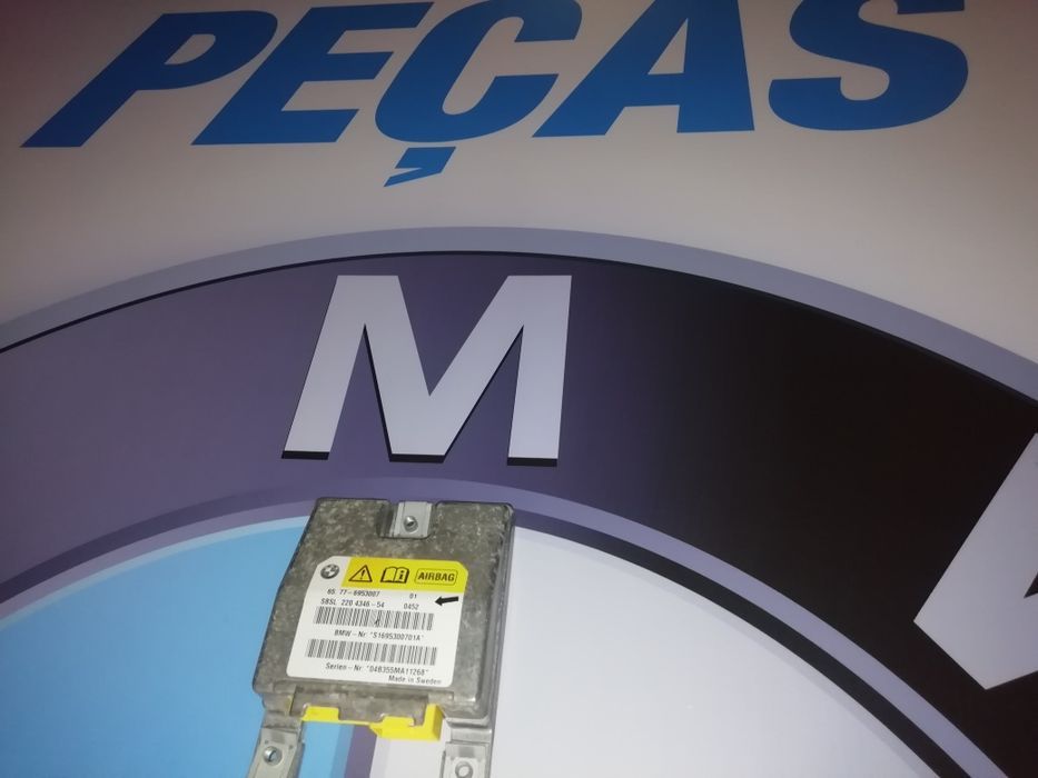 Centralina ou módulo do airbg do pilar B esquerdo BMW série 5 (e60) 61