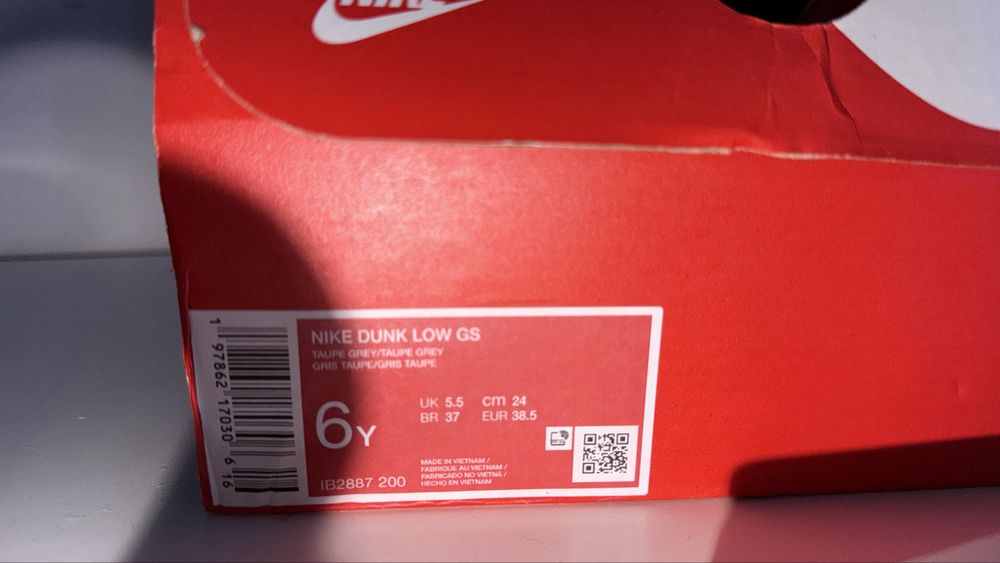 Nike dunk low originais