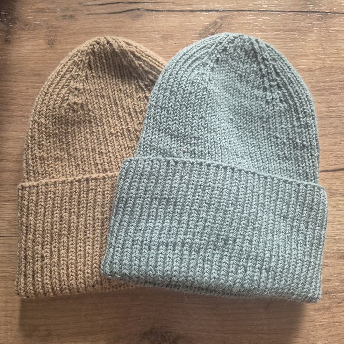 Czapka handmade 100% wełna merino