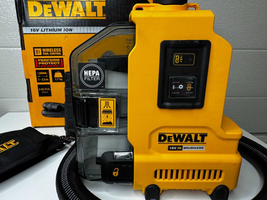 DeWalt 18V XR Odsysacz pyłu DWH161 2026r