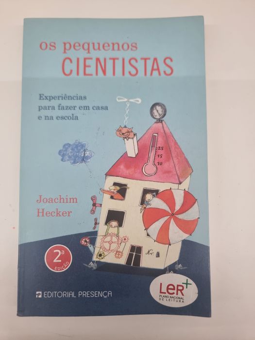 Livro Juvenil - Ciência "Experiências para fazer em casa e na escola"