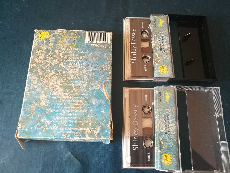Shirley Bassey - Shirley Bassey 2XCASSETES ÁUDIO