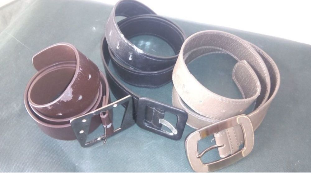 Lote 3 cintos de mulher