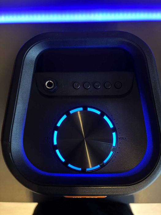 Głośnik Bluetooth KK-675 Kolumna LED z mikrofonem do karaoke