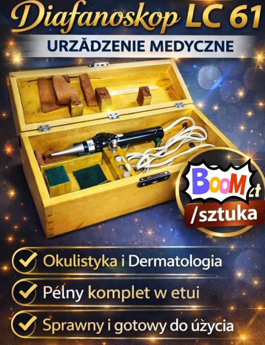 Diafanoskop urządzenia medyczne