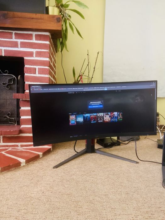 AOC Gaming 34 Troca coluna