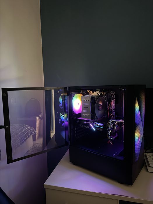 Komputer gamingowy PC | RTX 2060 | i3-10100F | 16GB RAM | SSD 500GB