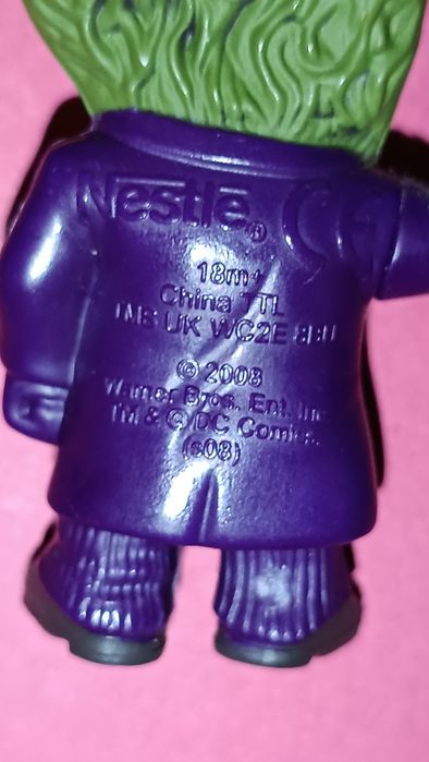 Raras mini figuras coleção Batman da Nestlé de 2008