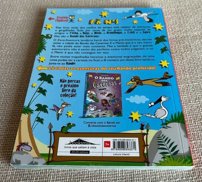 Livro O Bando das Cavernas Nº 14 - Fã Nº 1