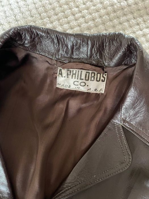 A.philobos/made in a.r.e  куртка-жакет шкіряна