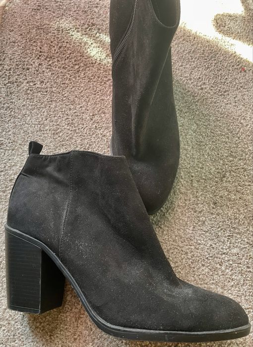 Botki Primark UK 9 42 na szersze stopy ~28 cm