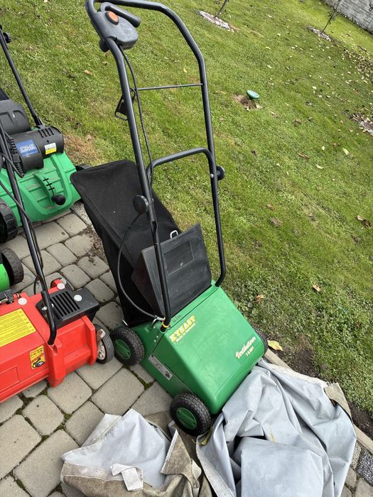 Wertykulator i areator elektryczny z koszem