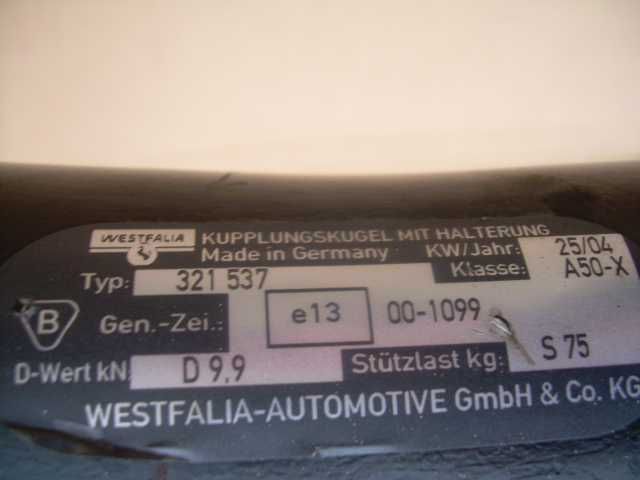 volkswagen touran 1 hak holowniczy automat westfalia