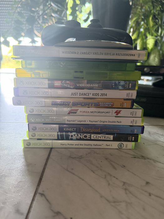 Xbox plus zestaw gier