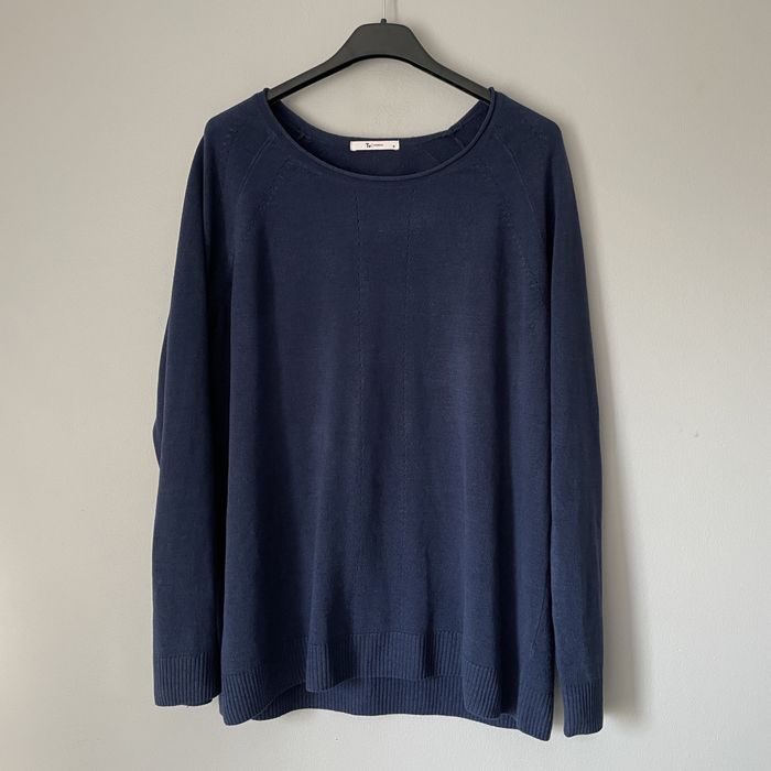 Sweterek sweter granatowy milutki Tu woman M