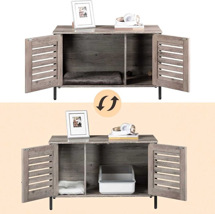 Armário para esconder caixa de areia gato / casota gato NOVOENVIOGRÁTI