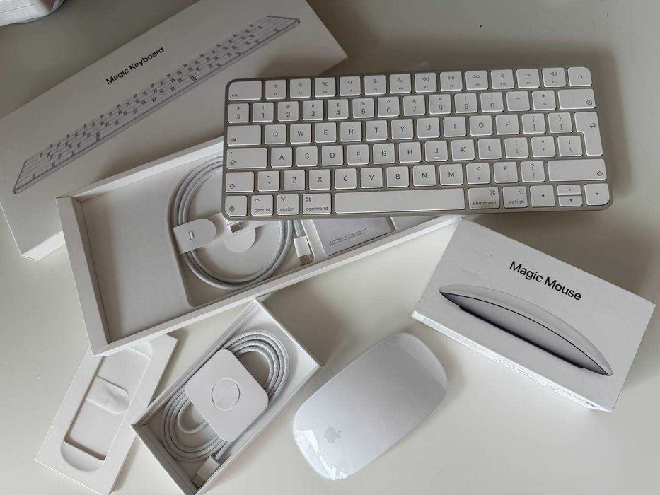 Klawiatura APPLE Magic Keyboard i Myszka Apple Magic Mouse