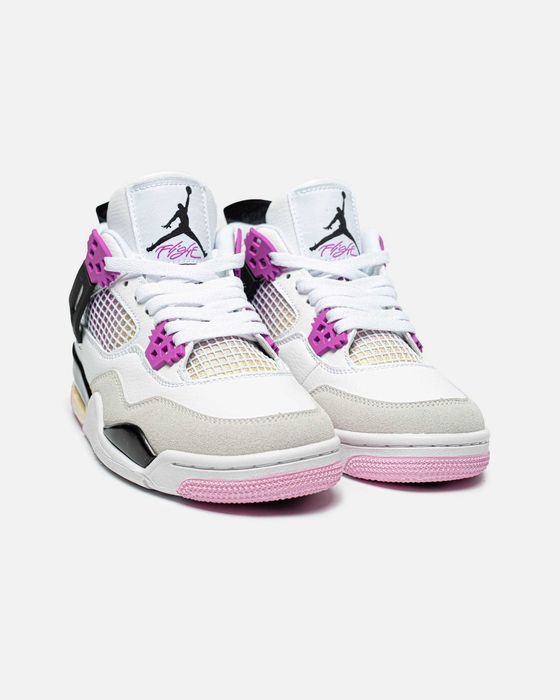 Жіночі Кросівки Nike Air Jordan 4 Comic Pink 36-40 (Оплата при отриманні)