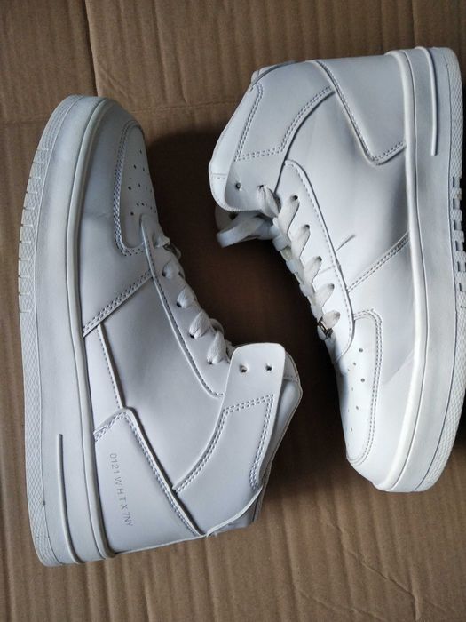 Buty New Yorker białe rozm.41