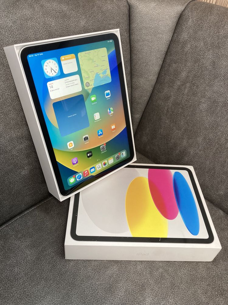 Планшет iPad (10-generation) 64GB Wi-Fi Silver Айпад/Гарантія: 15 800 ...