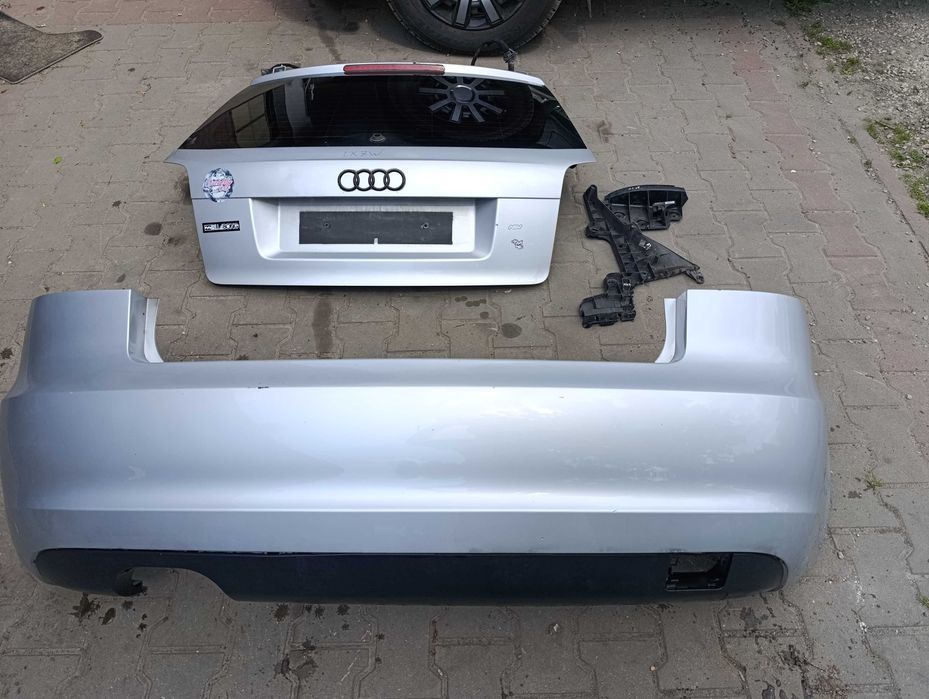 Klapa bagażnika tylna AUDI A3 8P LIFT 08-12 3D LX7W