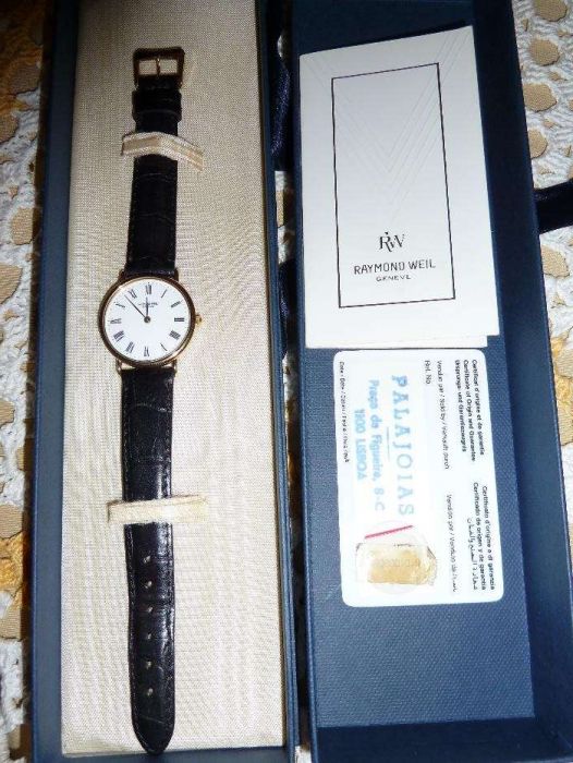 Relógio novo corda manual Raymond Weil - PREÇO FINAL