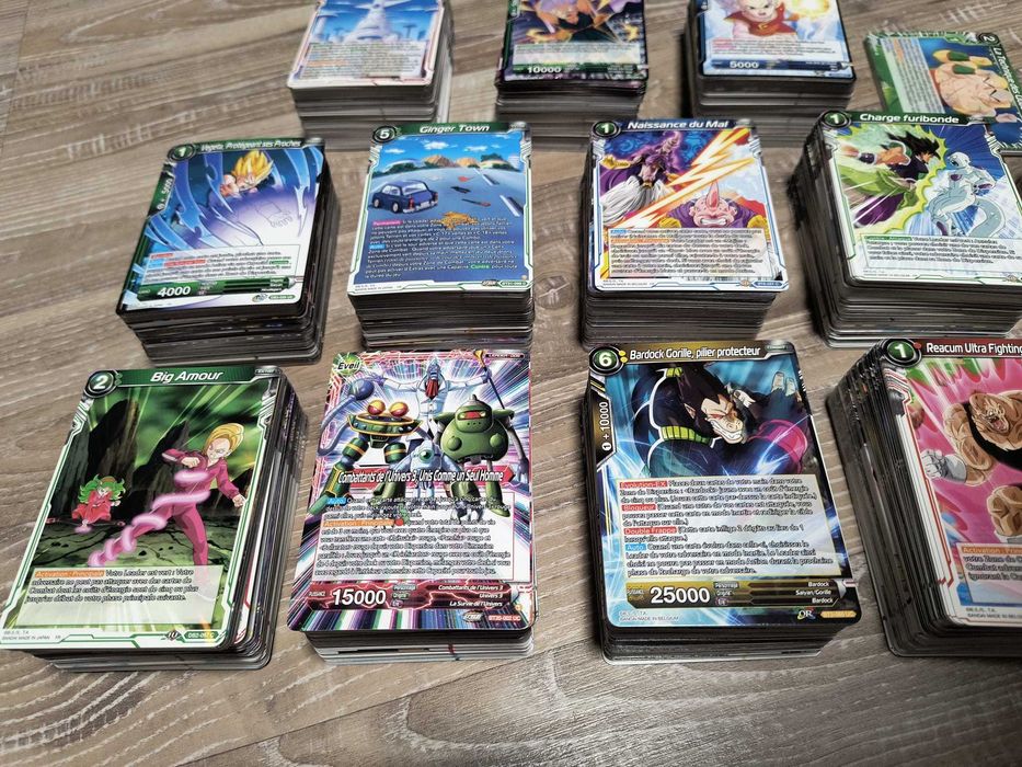 Dragon Ball Super - Lote 1300+ Cartas