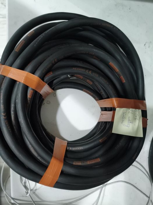 Kabel gumowy siłowy NEXANS TITANEX NAJLEPSZY 5x6mm2 H07RN-F 5G6 mm² – 22m | Stan nowy