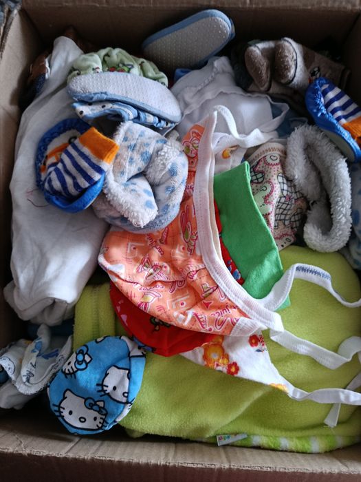 Коробка дитячих речей 0-6 місяців!!!
