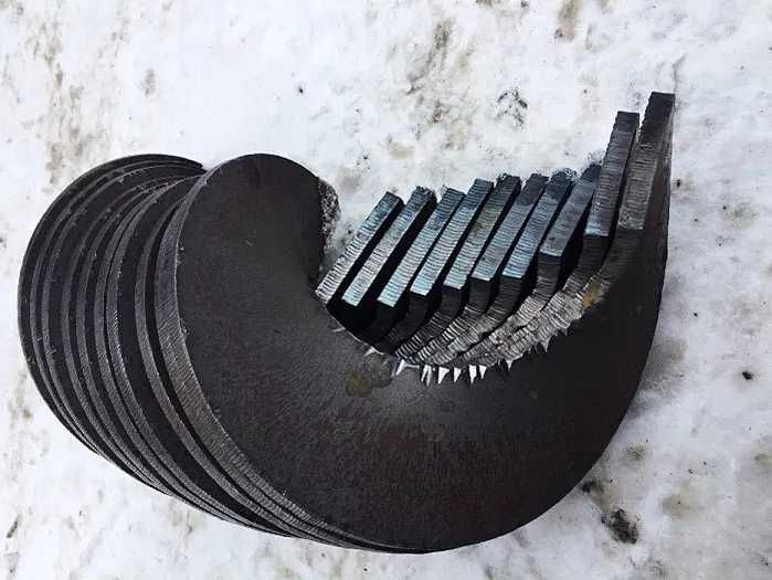 Витки шнека, спіраль, реставрація шнекових навантажувачів, виробник