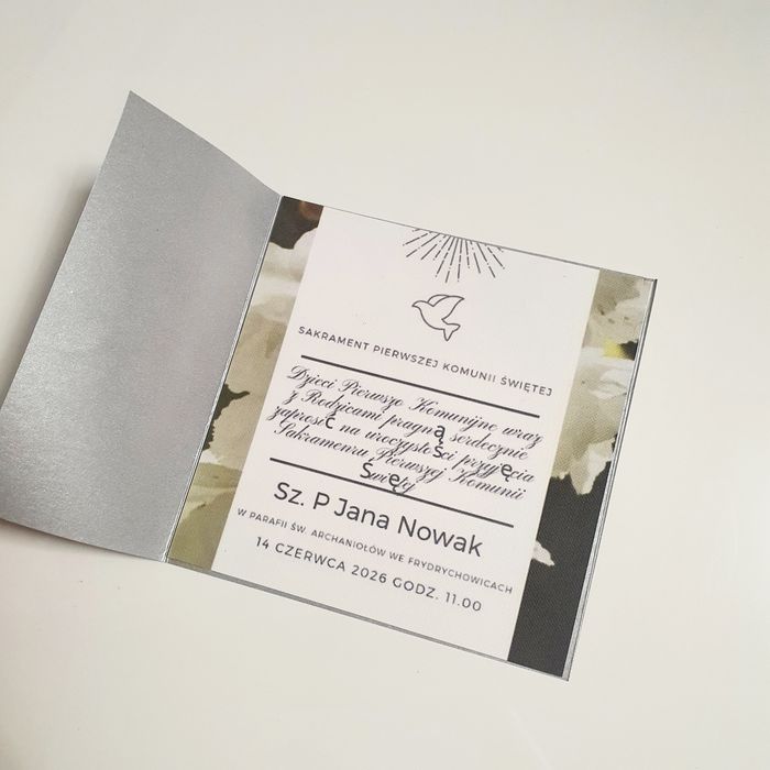 Zaproszenie na komunię