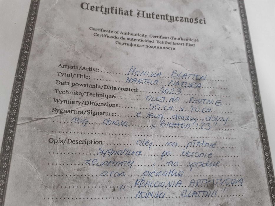 Obraz Monica Blatton