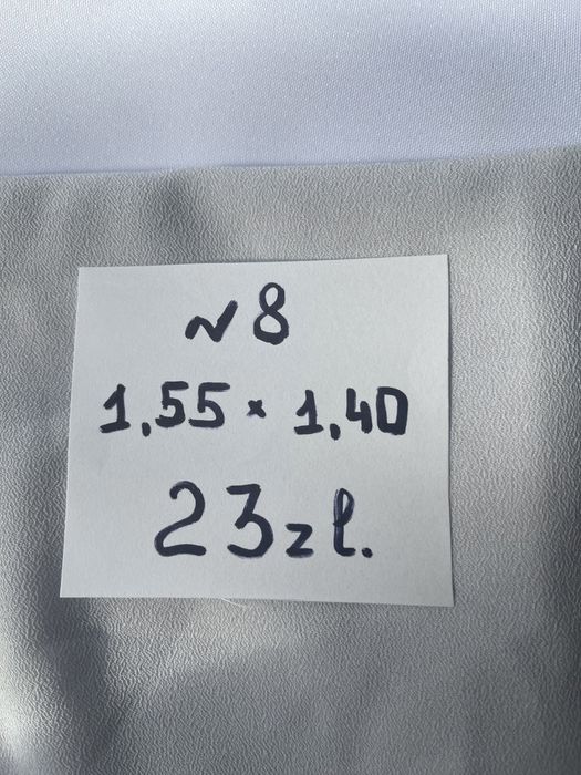 Tkanina szyfon żorżeta kupon 1,55 x 1,40 m