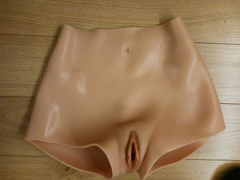 Vagina Falsa de Silicone p/Trans e Drag Queen