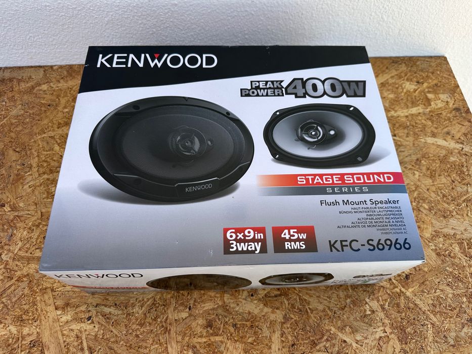 Colunas Kenwood Auto 400W
