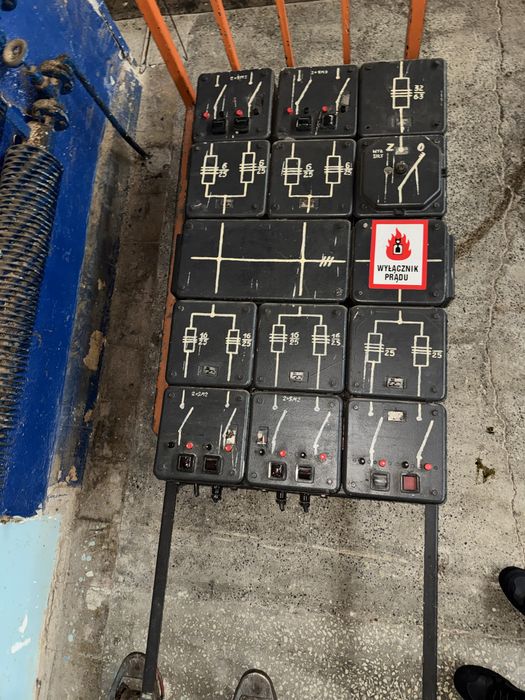 Rozdzielnia elektryczna loft żeliwna