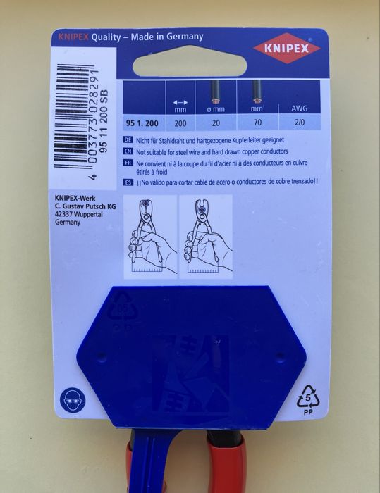 Alicate Corta cabo Knipex