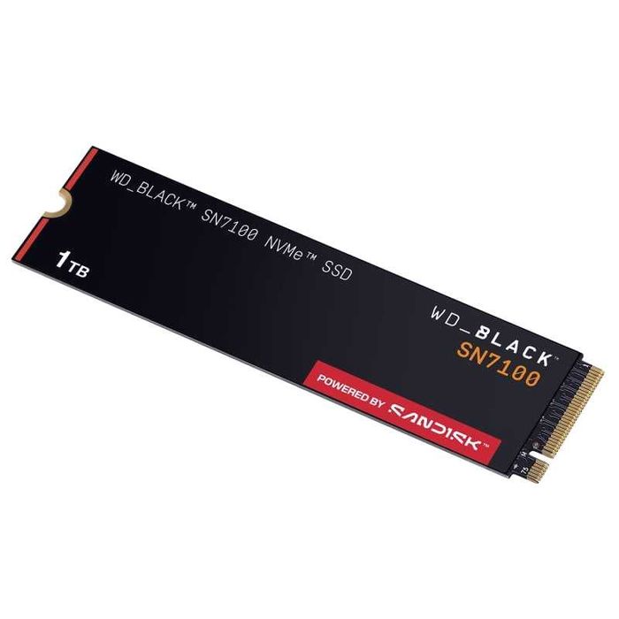 ISG WD BLACK SN7100 1TB SSD PCIe 4.0 M.2 Gen4 TLC 3D NAND 7250MB/s