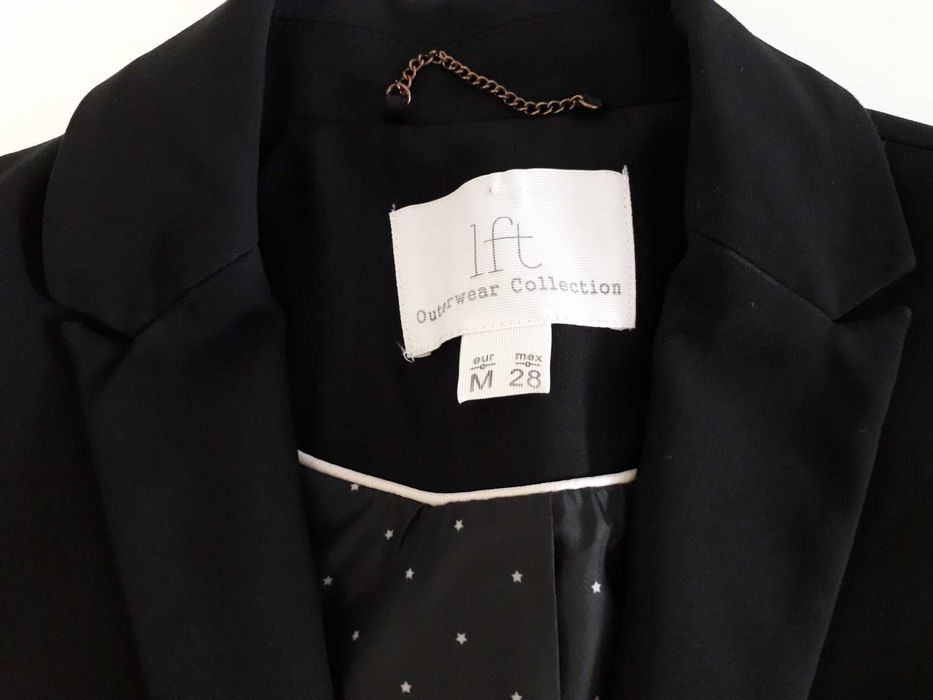 Casaco curto (blazer) preto (senhora) Lefties