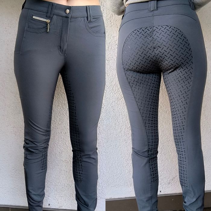 Bryczesy Riders choice 38 M , pełny silikon