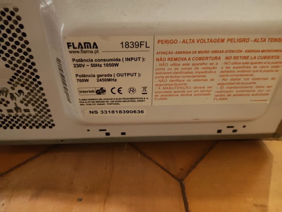 Microondas Flama