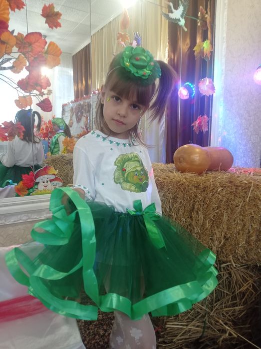 Костюм капусты  на праздник