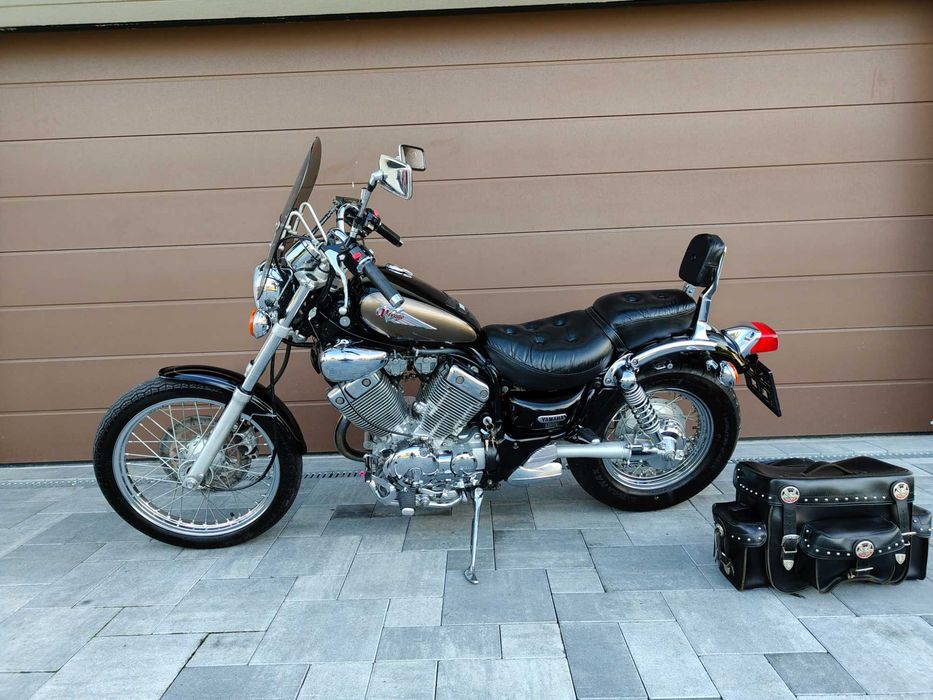 Motocykl Yamaha XV535 Virago z 2000 roku z Austrii