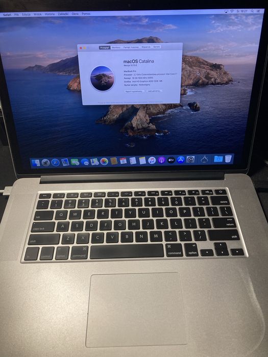 Sprawny MacBook Pro 15 Retina early 2013 BEZ BLOKAD!