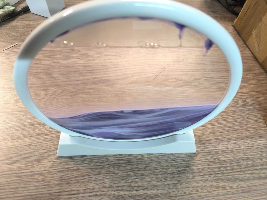 3D Klepsydra Art Dynamiczne malowanie piaskiem