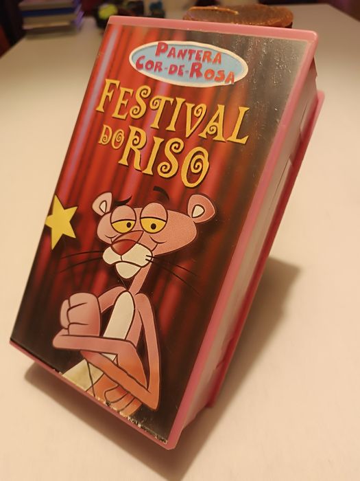 Pantera Cor-De-Rosa. Festival do Riso. Filme VHS